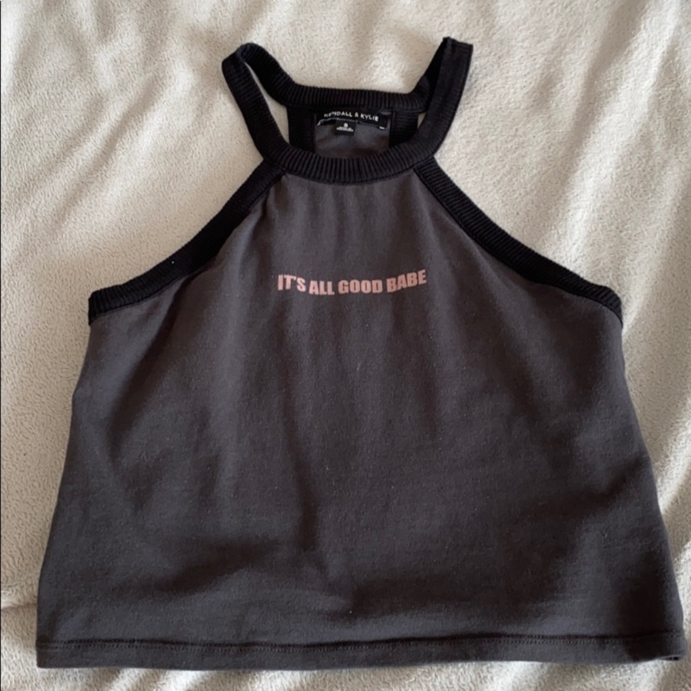 Kendall & Kylie, Shoulder-less cropped top!!!